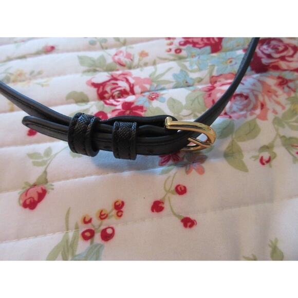 Lauren Ralph Black Lauren Winston Belt Bag Black Size S - Picture 5 of 7